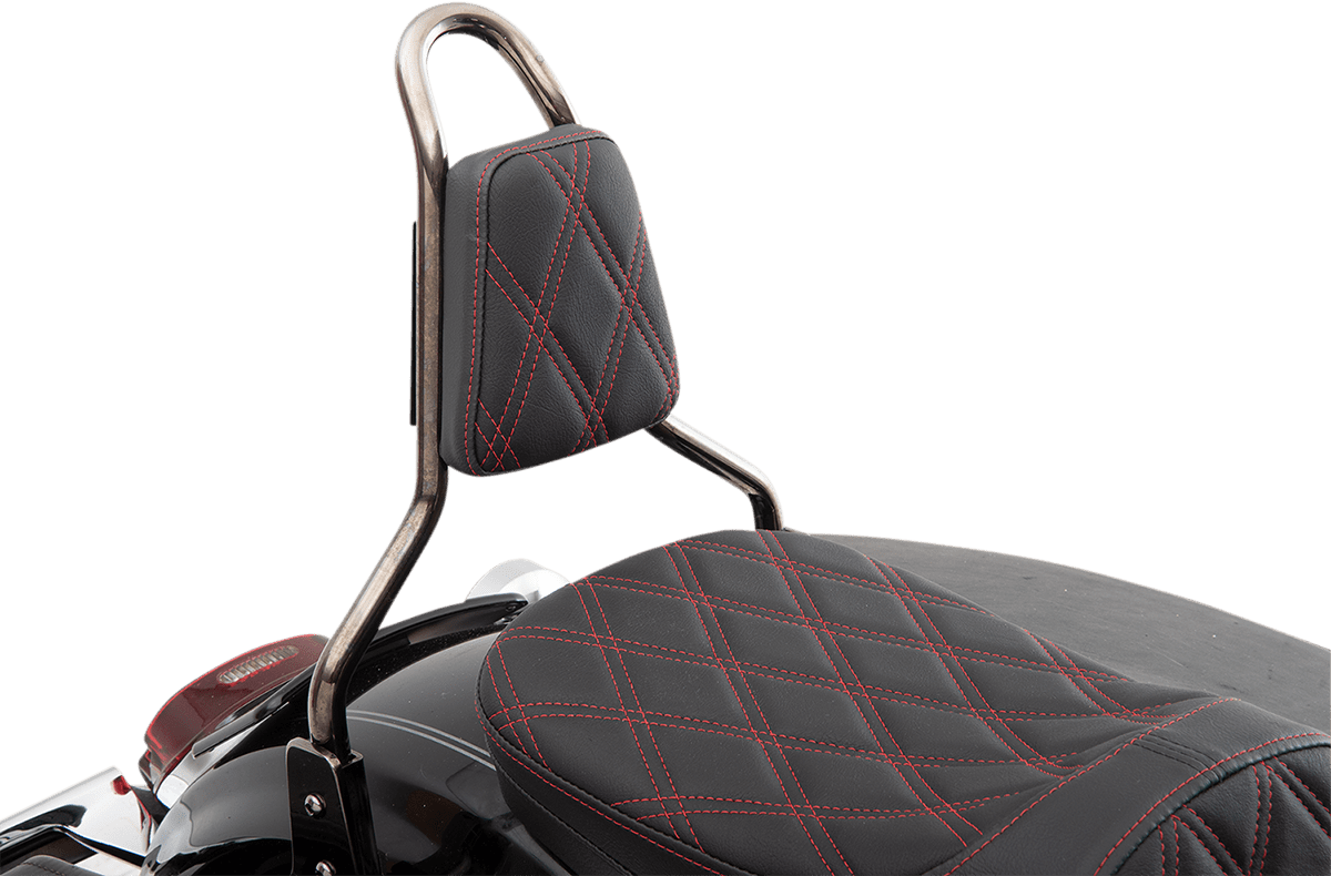 Sissy Bar Pad — Double Diamond