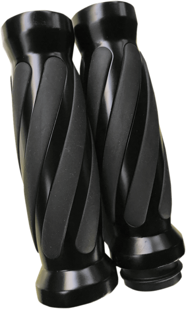 Custom Twisted Rubber Grips