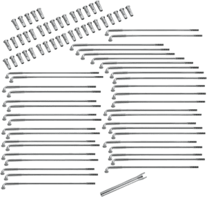 Spoke Set for Spun Steel and Excel Aluminum Rim