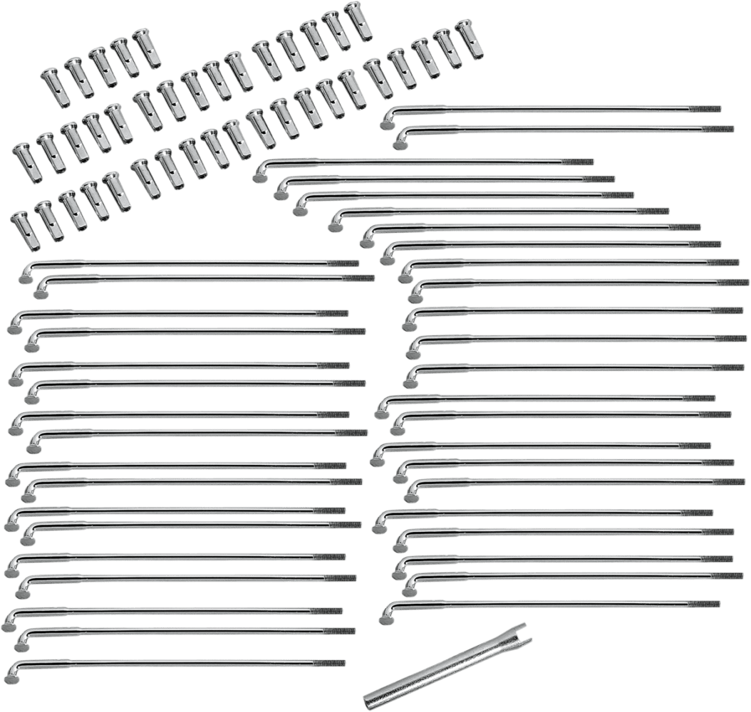 Spoke Set for Spun Steel and Excel Aluminum Rim