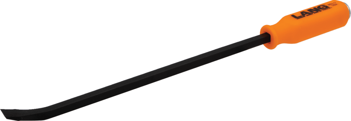 Curved Pry Bar with Striking Handle