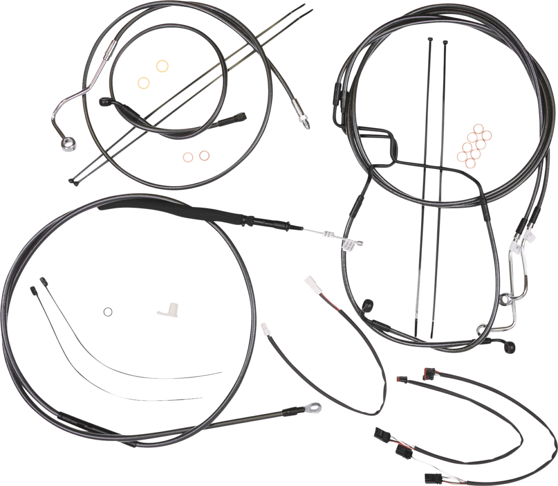 Black Pearl Designer Handlebar Installation Kit