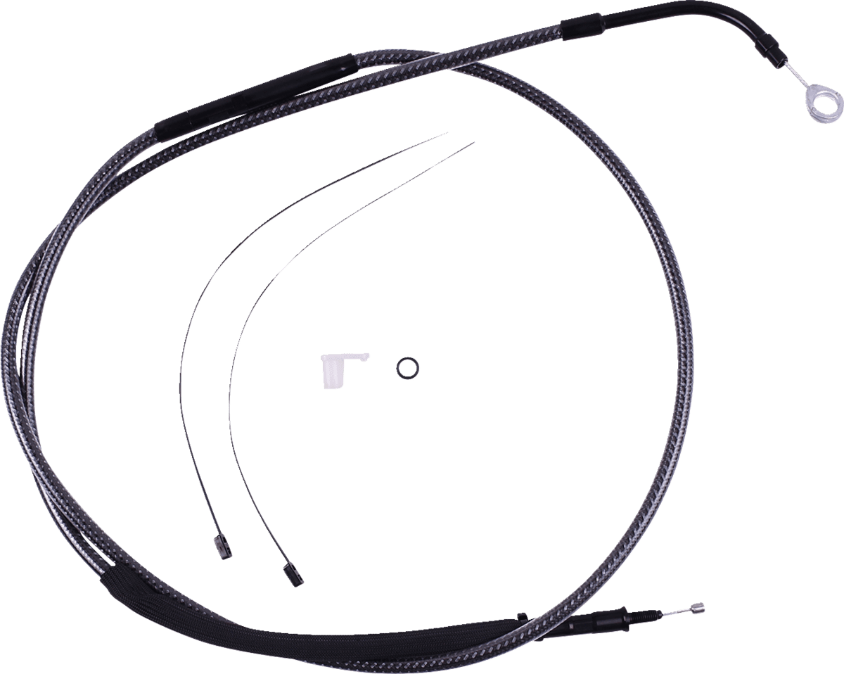 High-Efficiency Polished KARBONFIBR Clutch Cable