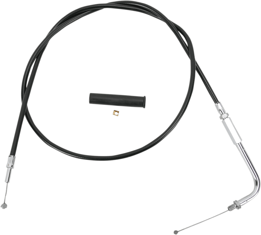 Black Vinyl Throttle/Idle Cable