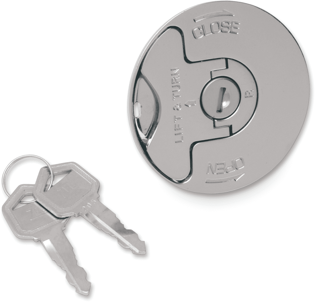 Flush-Mount Locking Gas Cap