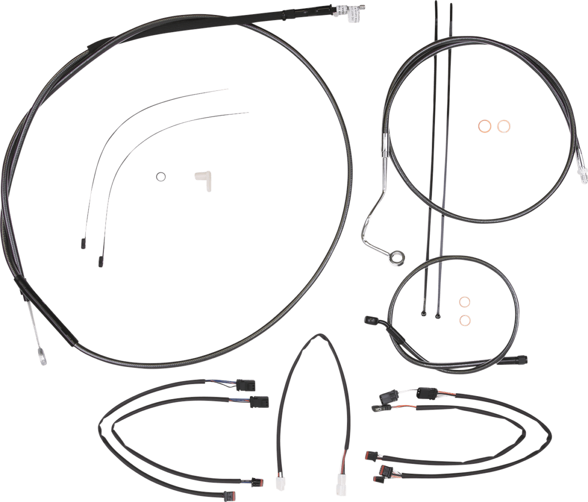 Black Pearl Designer Handlebar Installation Kit