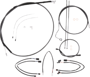 Black Pearl Designer Handlebar Installation Kit