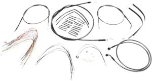 Black Pearl Designer Handlebar Installation Kit