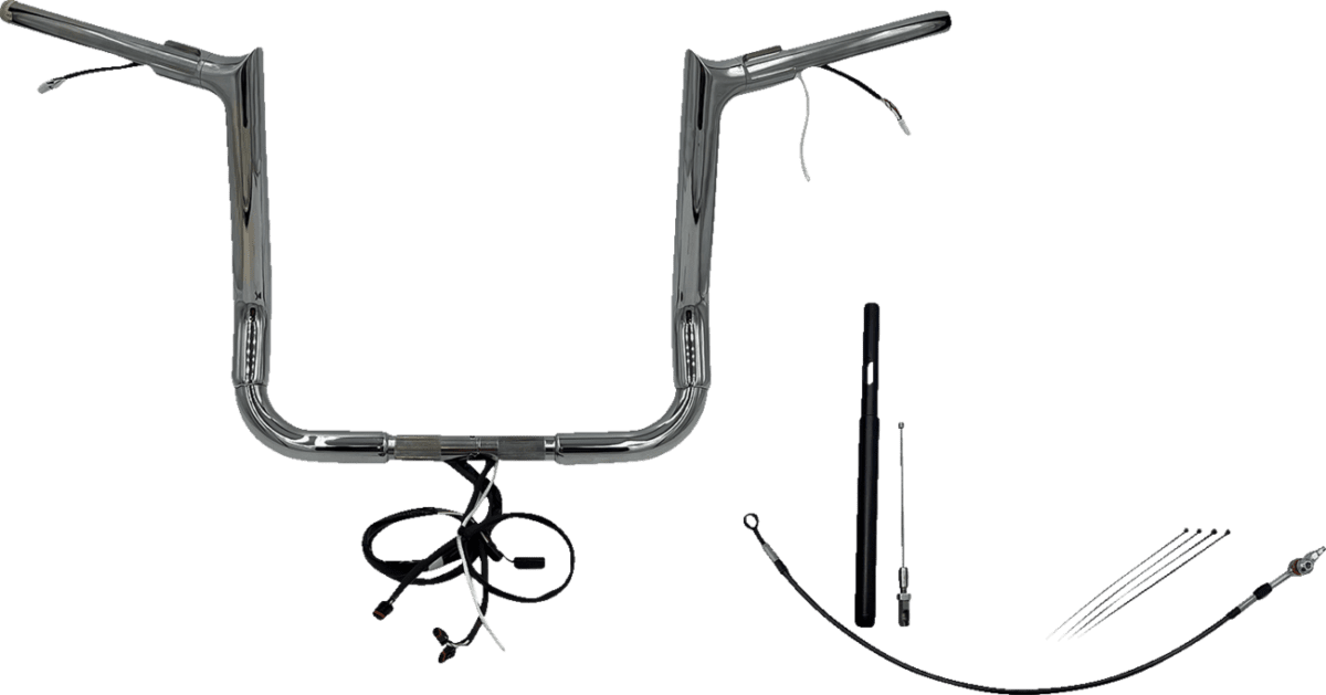 Plug & Play EZ Install 1-1/2" Pointed Top Handlebar Kit