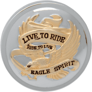 "Live to Ride" Gas Cap — Non-Vented