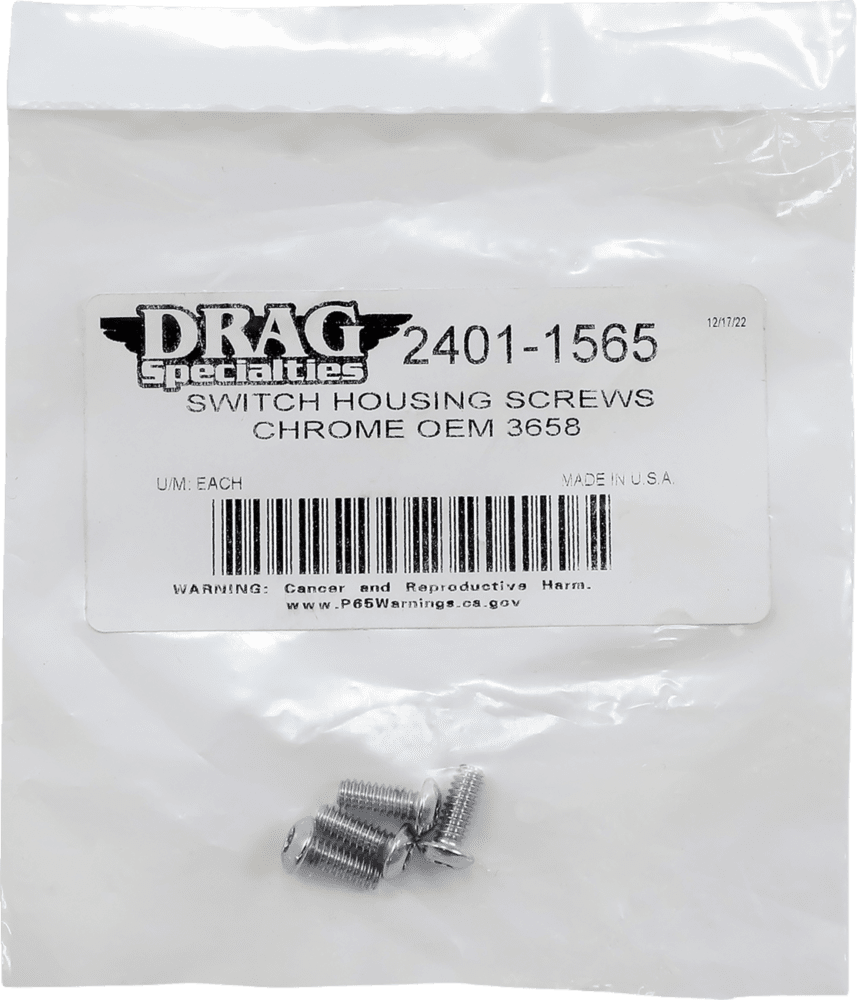 Switch Housing Screw Kit