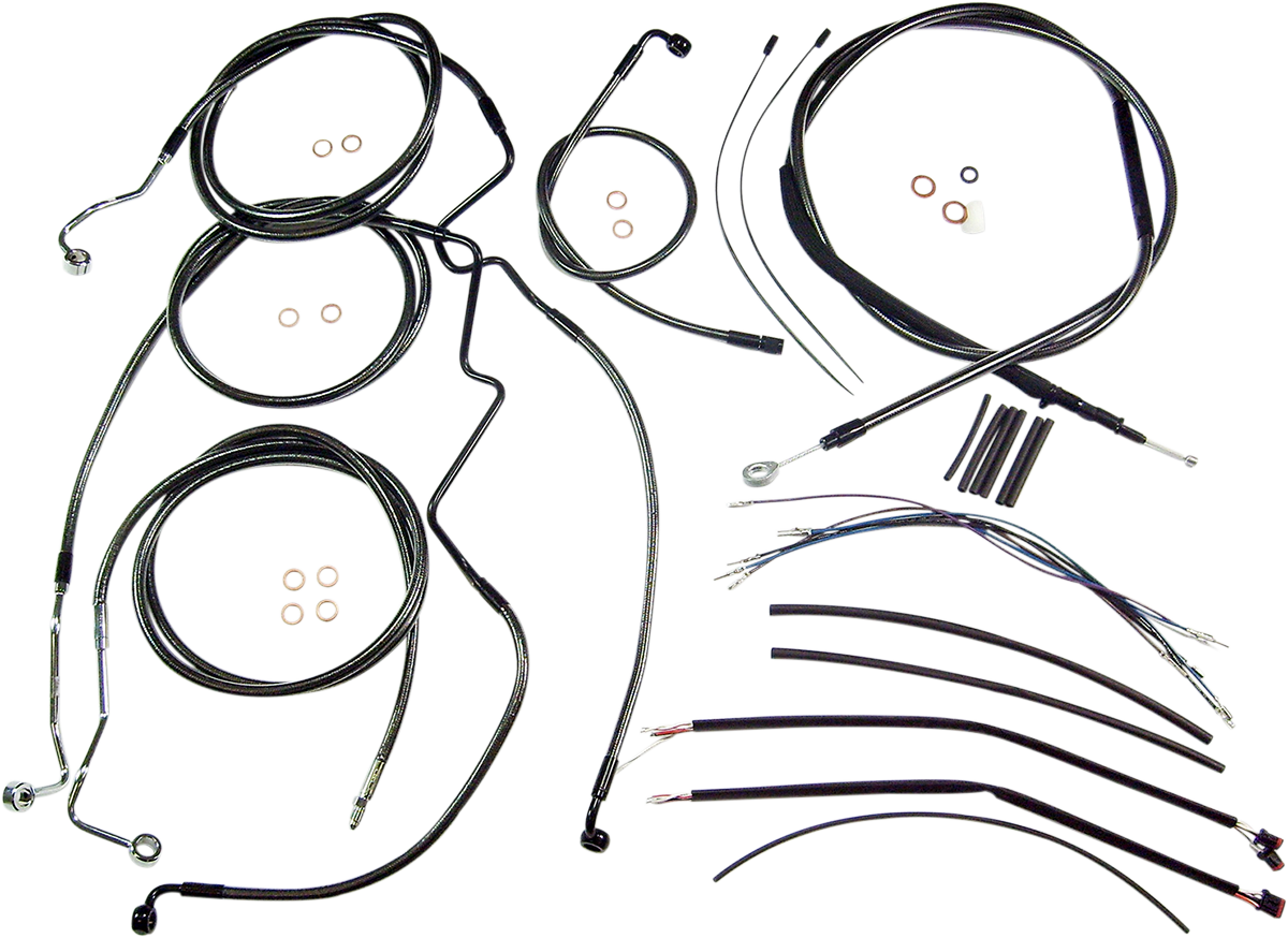 Black Pearl Designer Handlebar Installation Kit