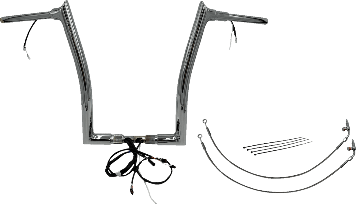 Plug & Play EZ Install 1-1/2" Pointed Top Handlebar Kit