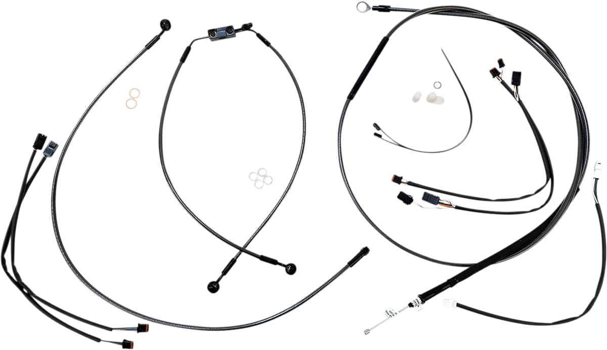 Black Pearl Designer Handlebar Installation Kit