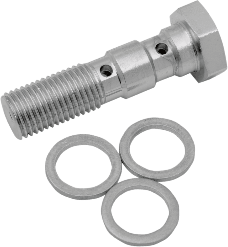 Universal Chrome Steel Banjo Bolt