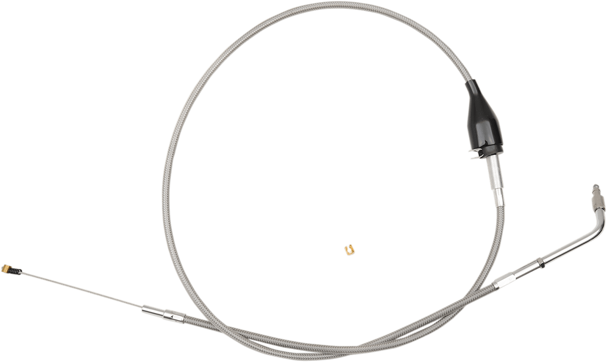 Stainless Braided Handlebar Idle Cable