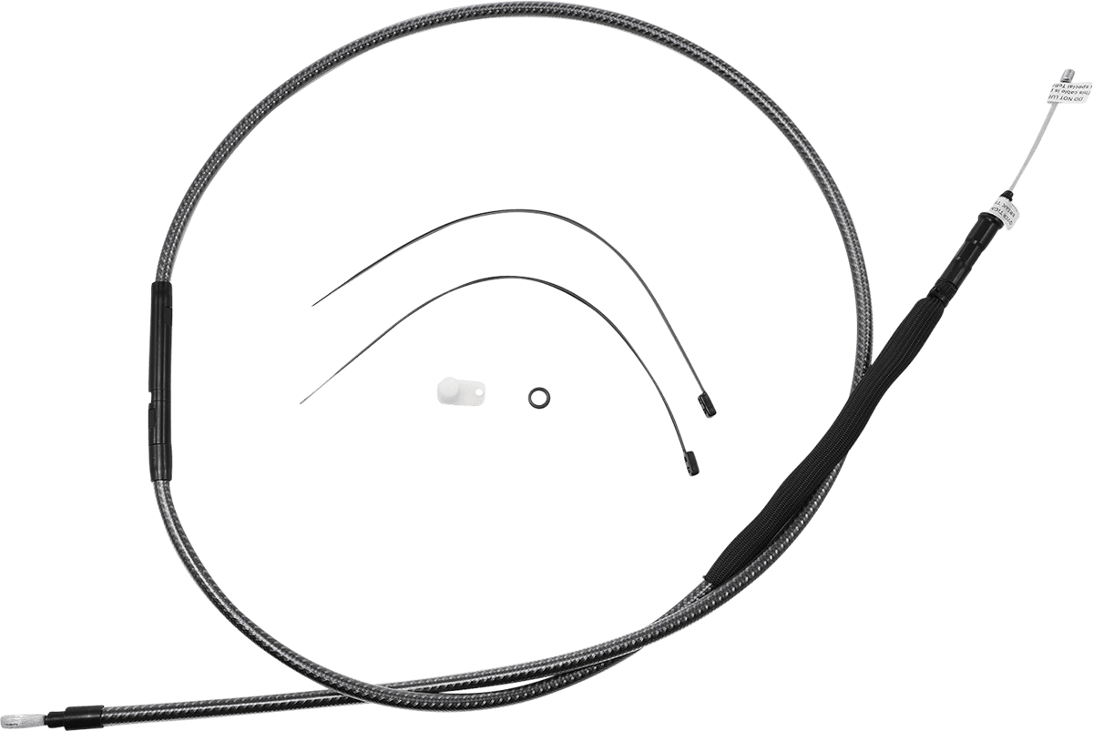 High-Efficiency Polished KARBONFIBR Clutch Cable