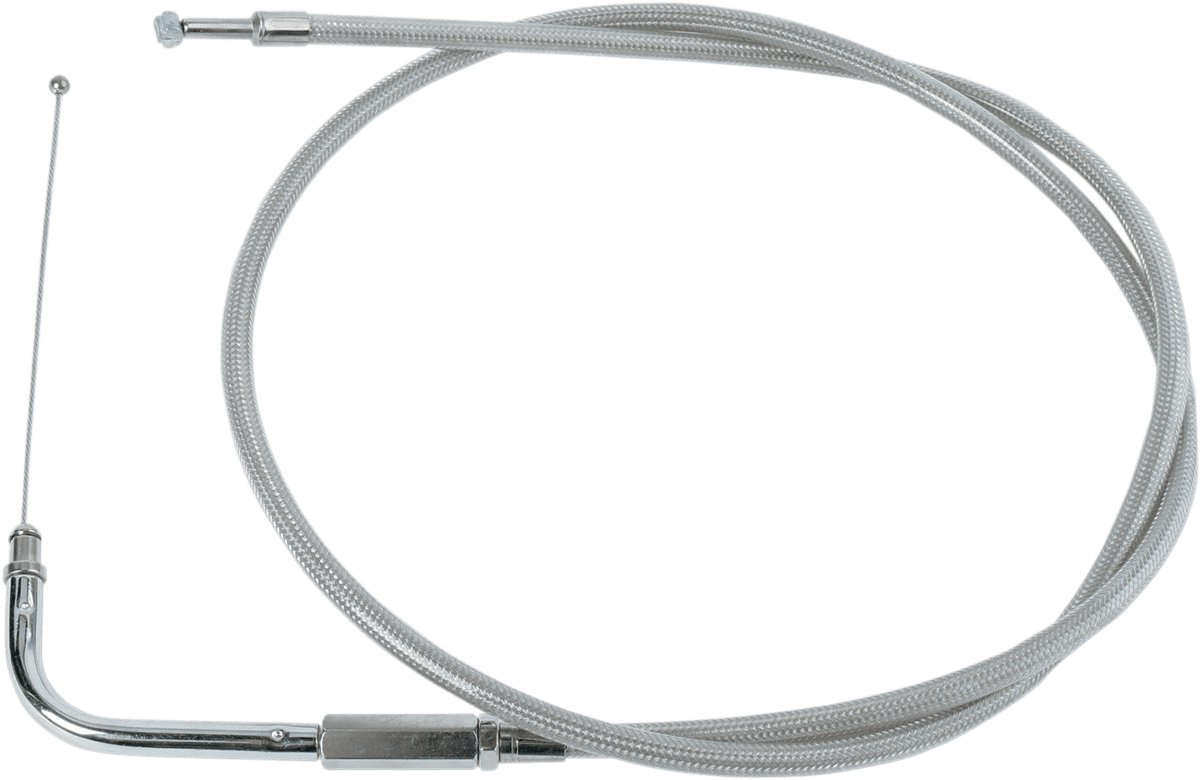 Stainless Braided Throttle Cable