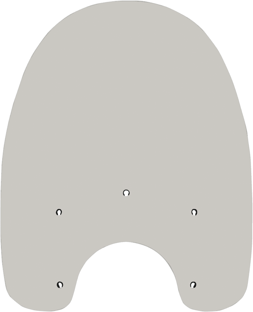 Replacement Plastic Windshield