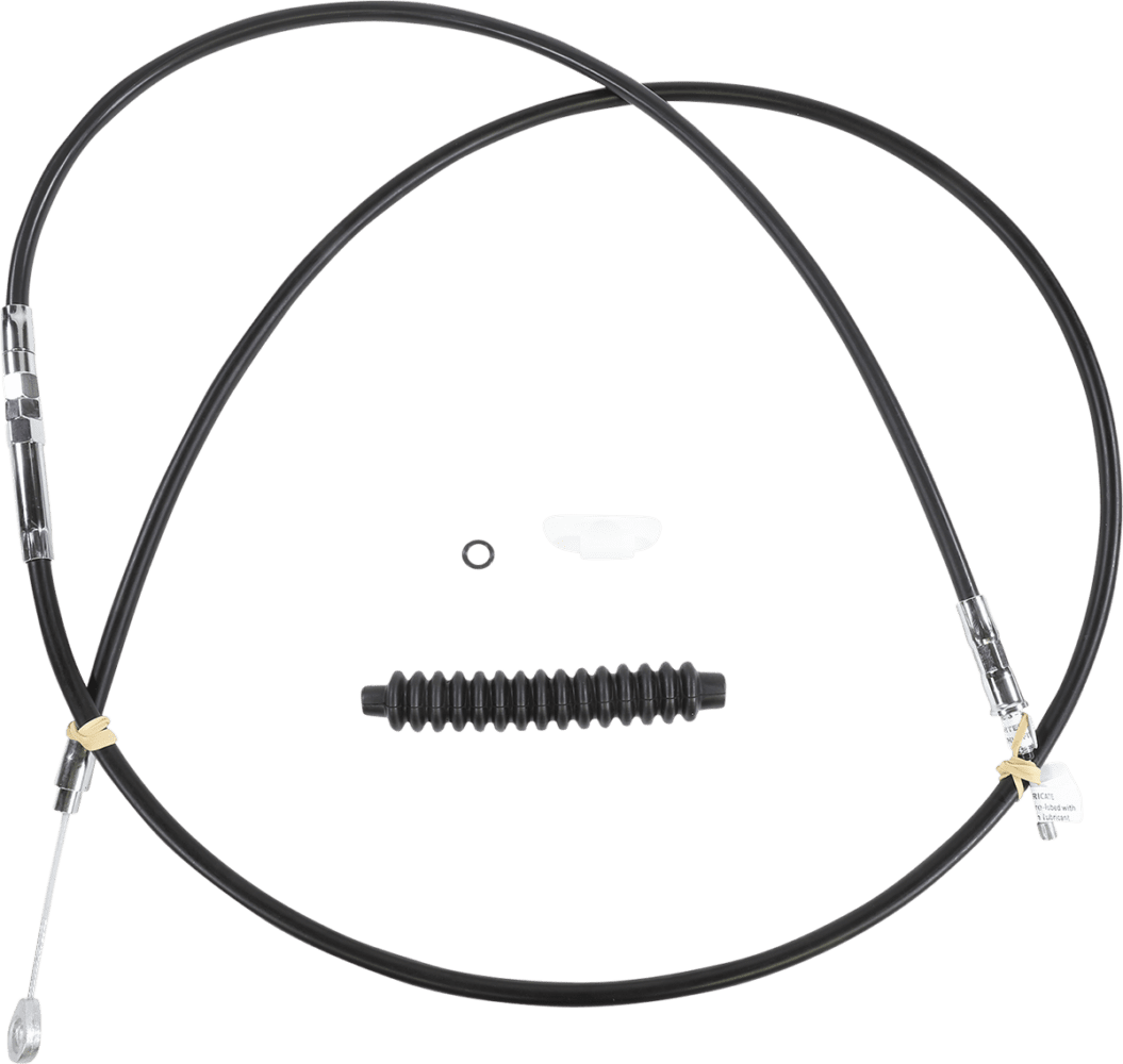 High-Efficiency Black Vinyl Clutch Cable