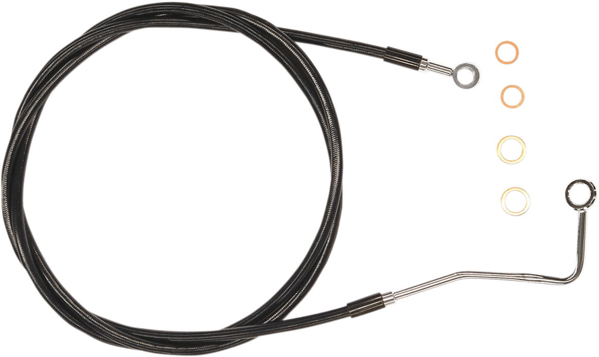 XR Stainless Upper Brake Line