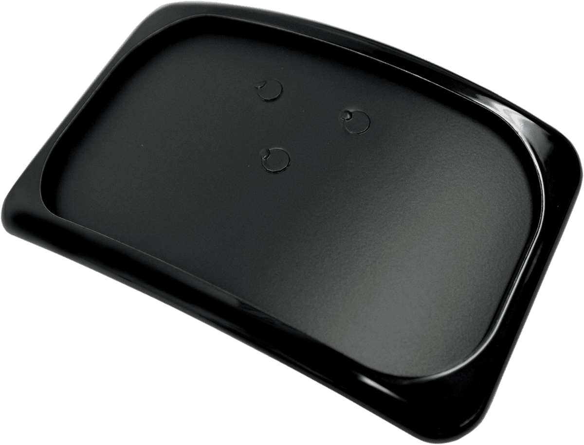 Small Radius Three-Bolt Style License Plate Mount Assembly