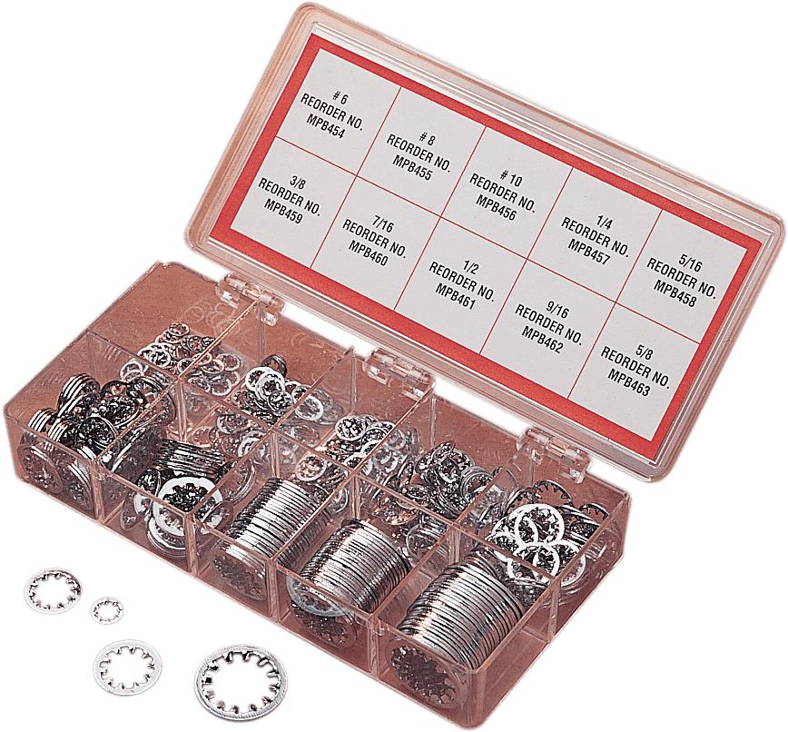 Inside Star Washer Assortment