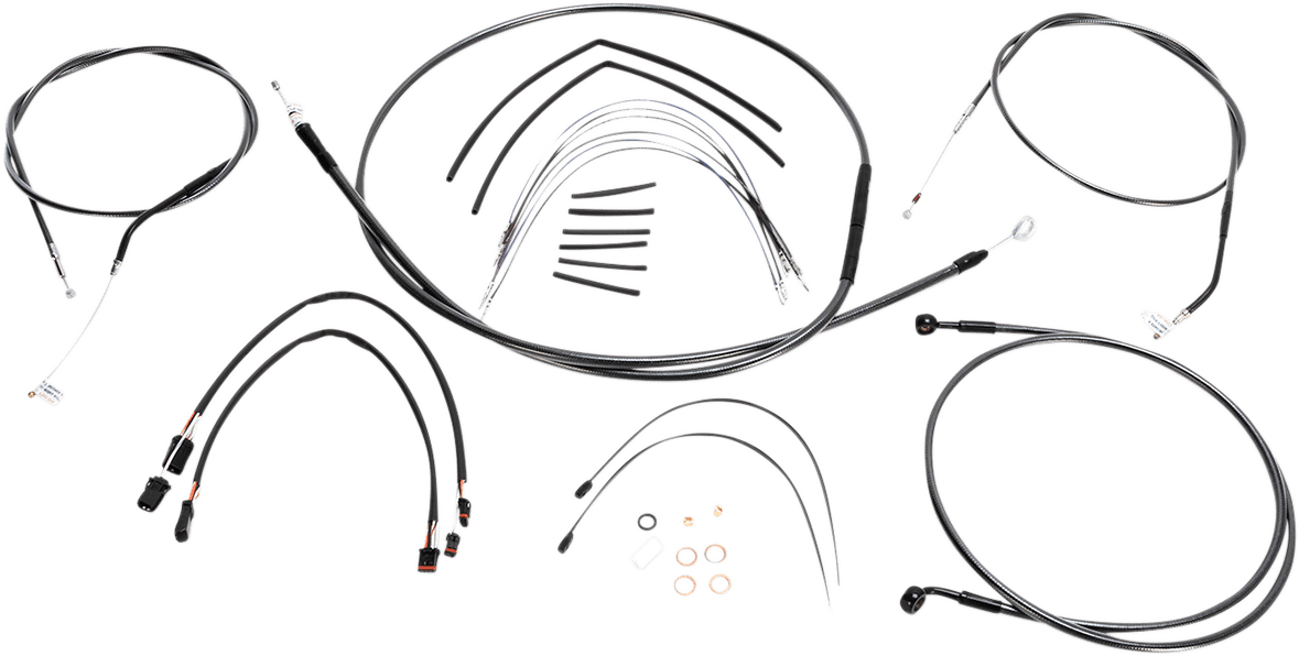 Black Pearl Designer Handlebar Installation Kit