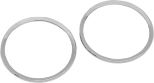 Chrome Speaker Bezels