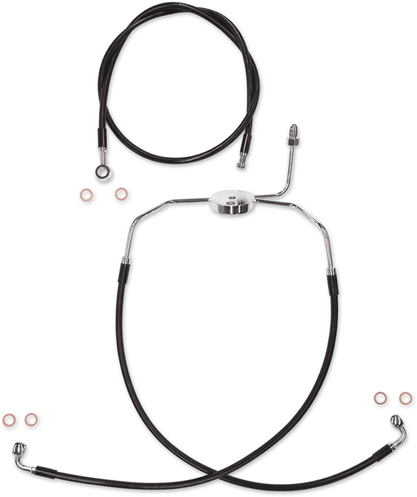 XR Stainless Extreme Response Front DOT Brakeline Kit