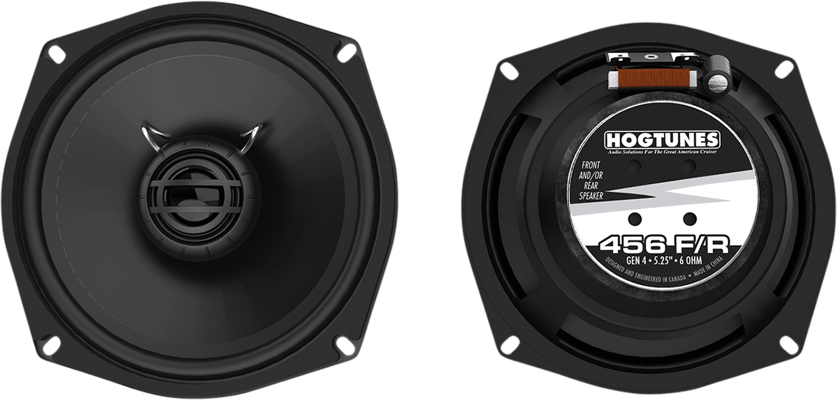 5.25" Front and Rear Speakers