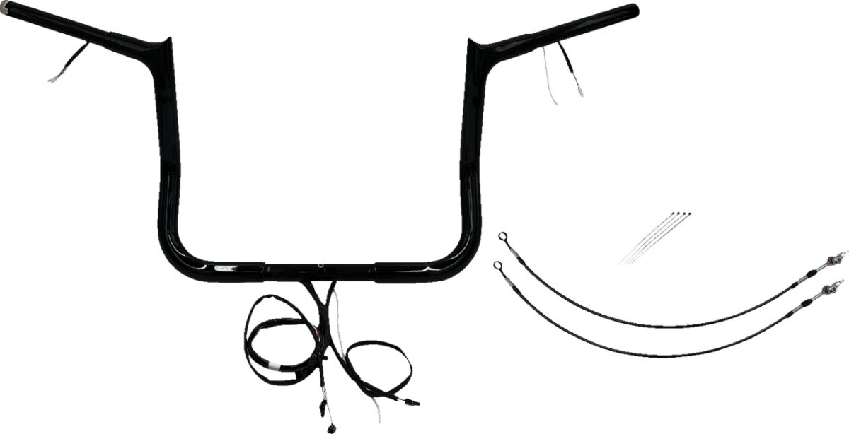 Plug & Play EZ Install 1-1/4" Pointed Top Handlebar Kit