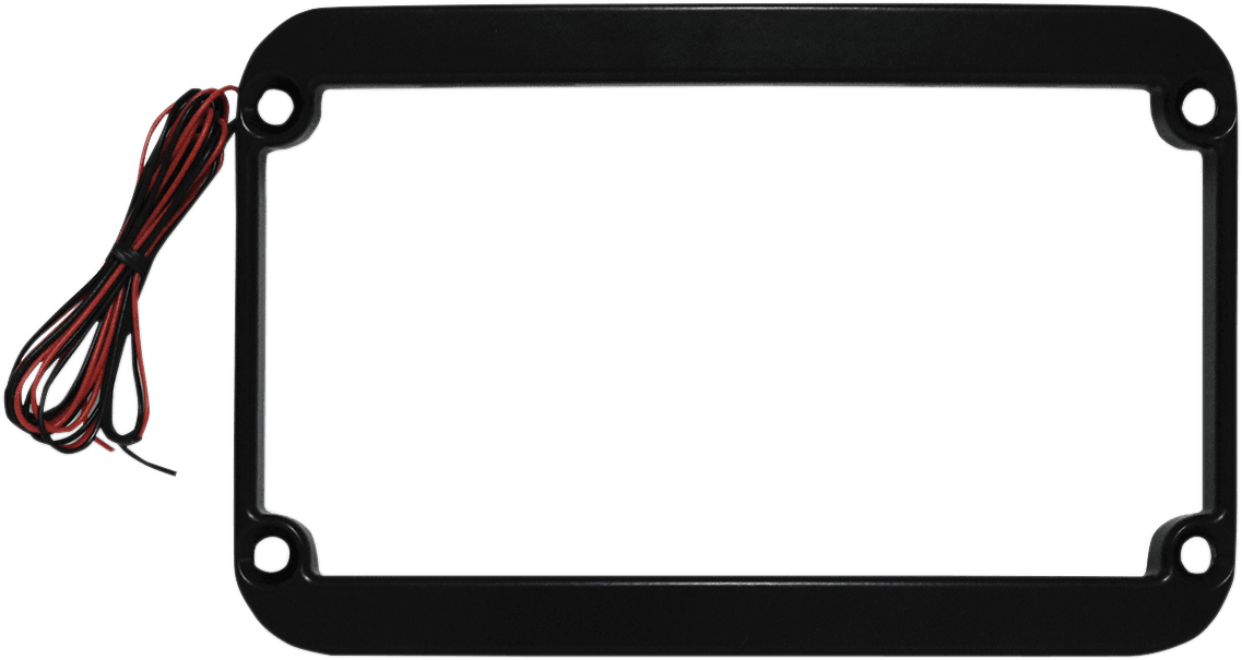 The One Rear Fender Lighted License Frame
