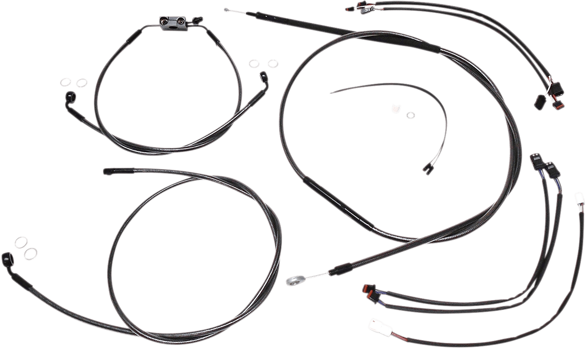 Black Pearl Designer Handlebar Installation Kit