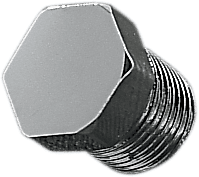 Chrome Hex Drain Plug