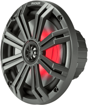 All-Weather Coaxial Speakers with LED Lighting