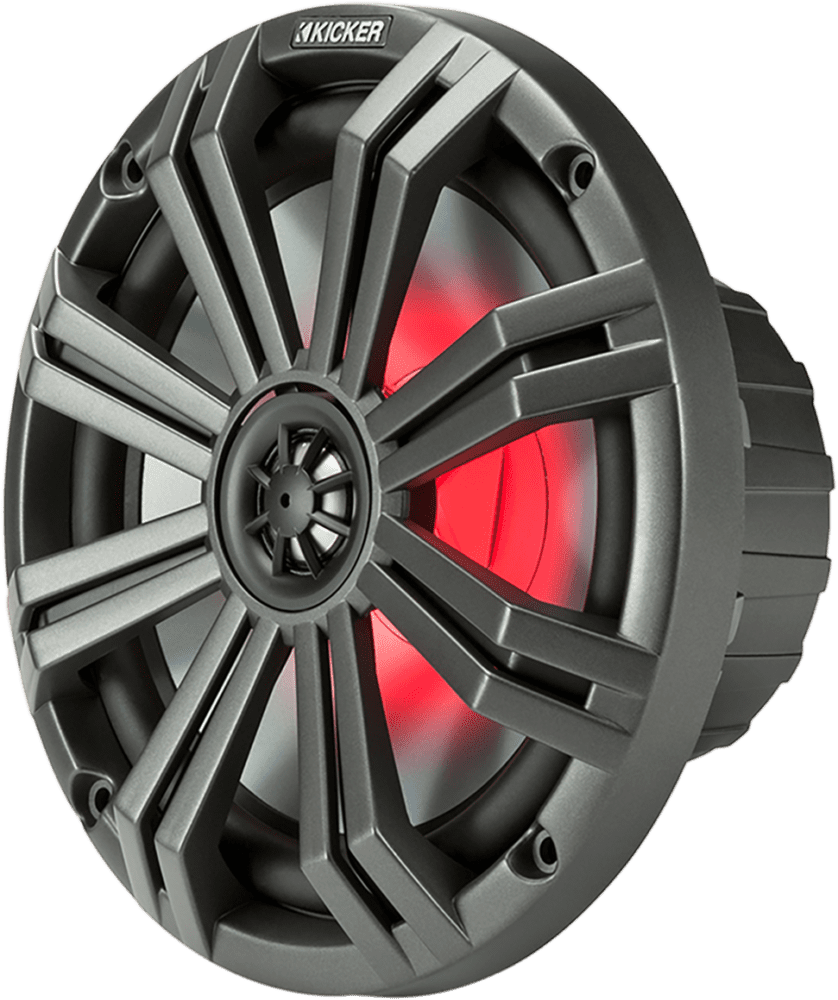 All-Weather Coaxial Speakers with LED Lighting