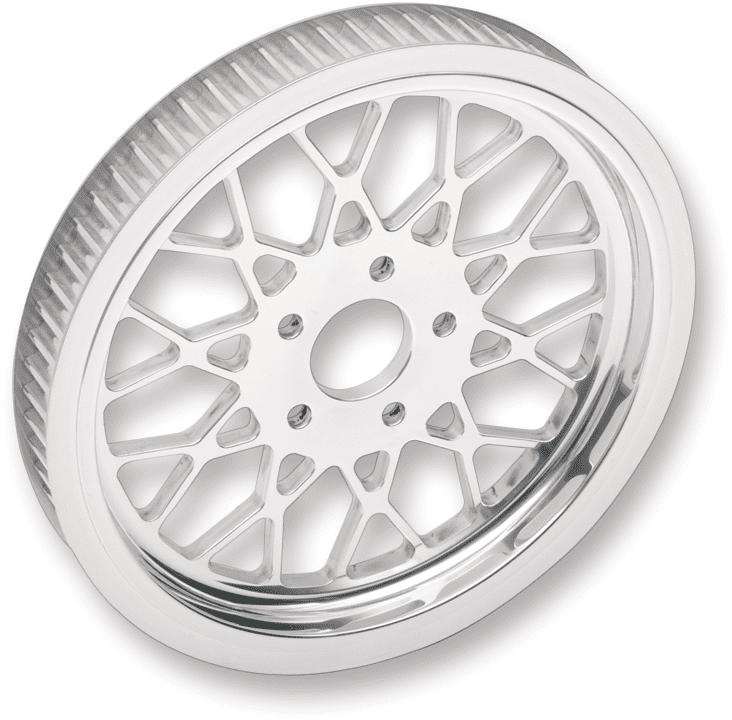Polished 1-1/2″ Rear Belt Pulley
