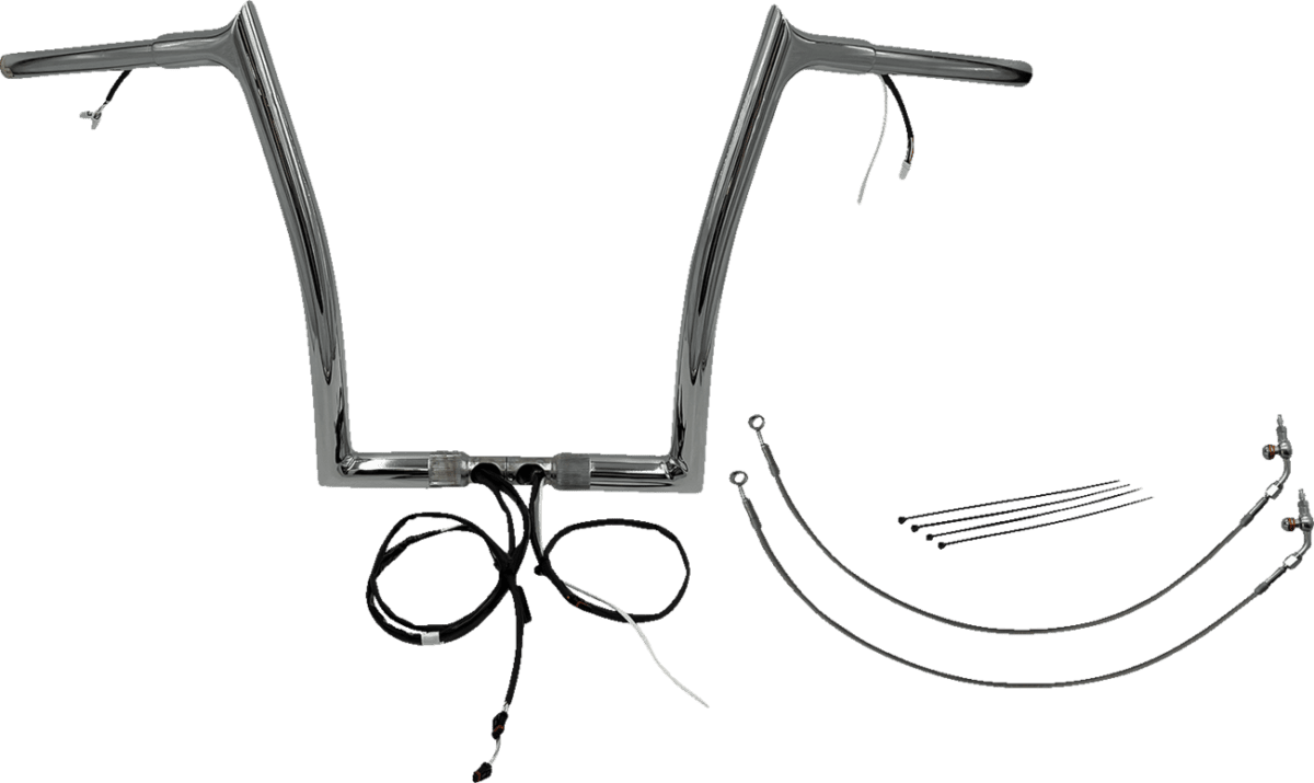 Plug & Play EZ Install 1-1/4" Pointed Top Handlebar Kit