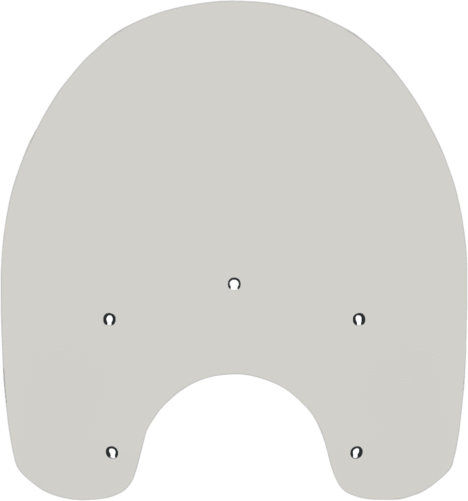 Replacement Plastic Windshield