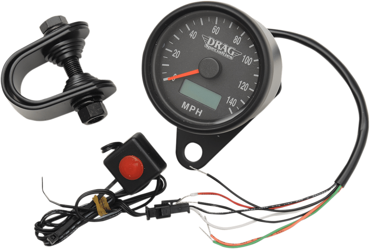 Programmable Mini Electronic Speedometer with Odometer/Tripmeter