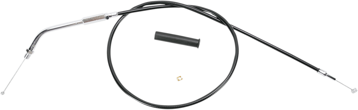 Black Vinyl Throttle/Idle Cable