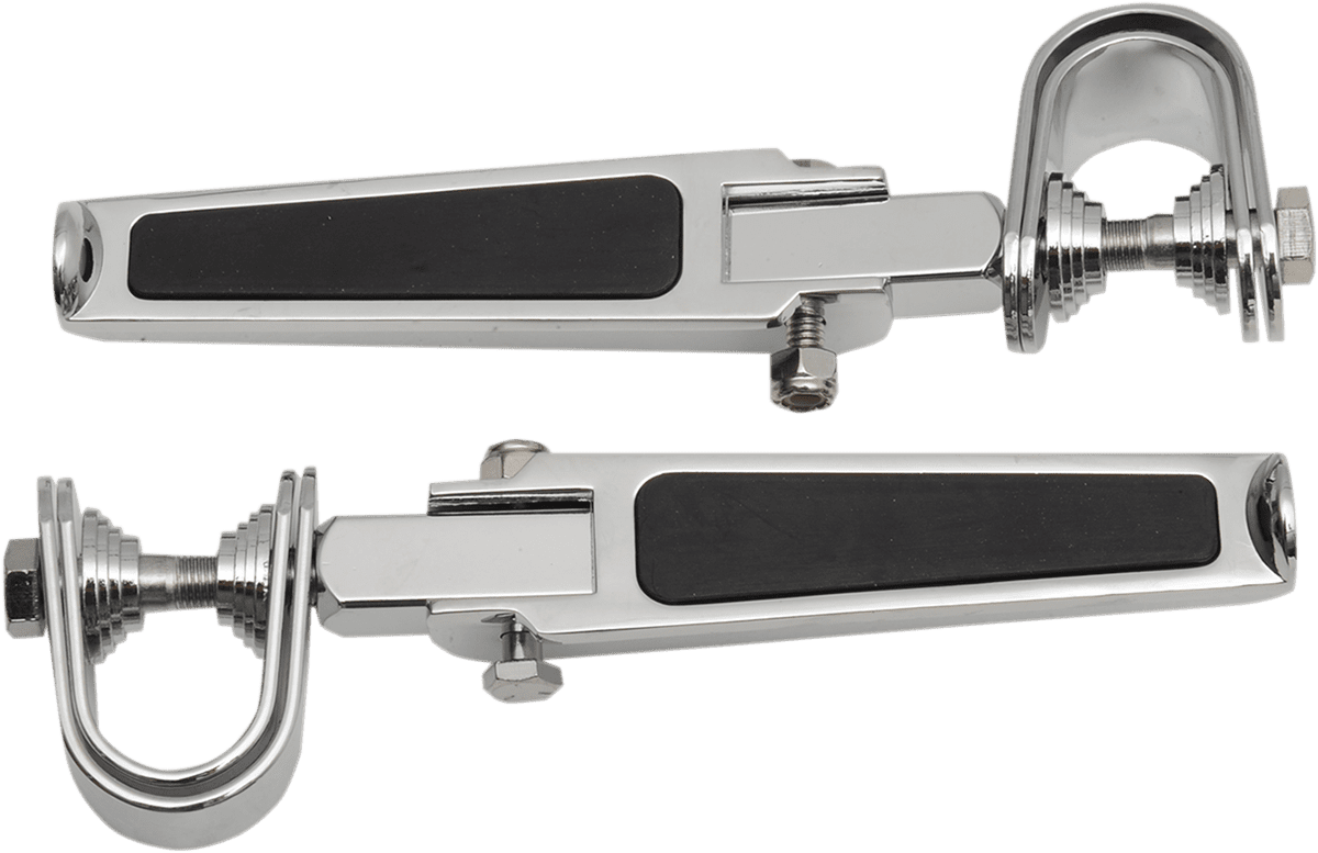 Footpegs with Rubber Inlay