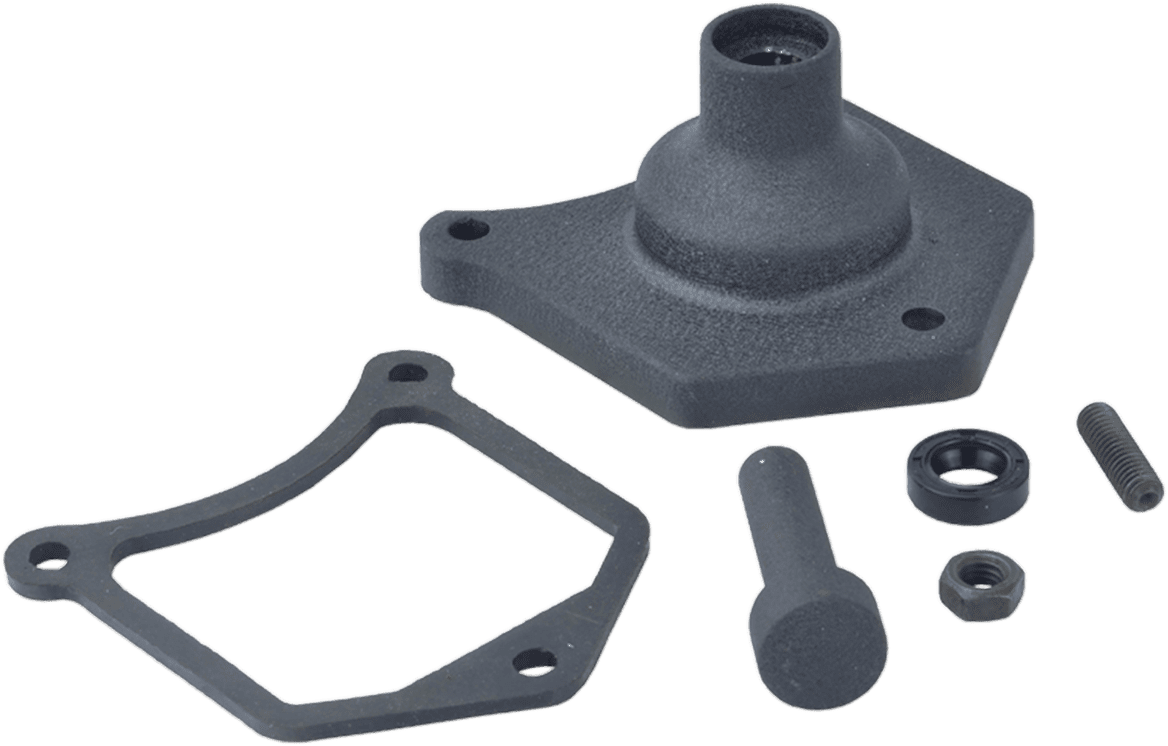 Solenoid End Cover/Starter Buttons