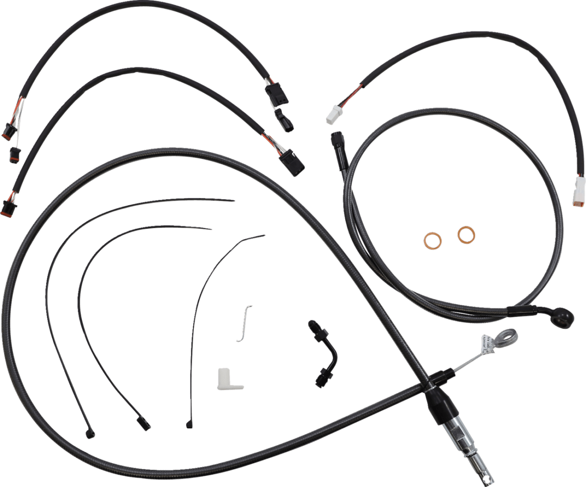 Black Pearl Designer Handlebar Installation Kit