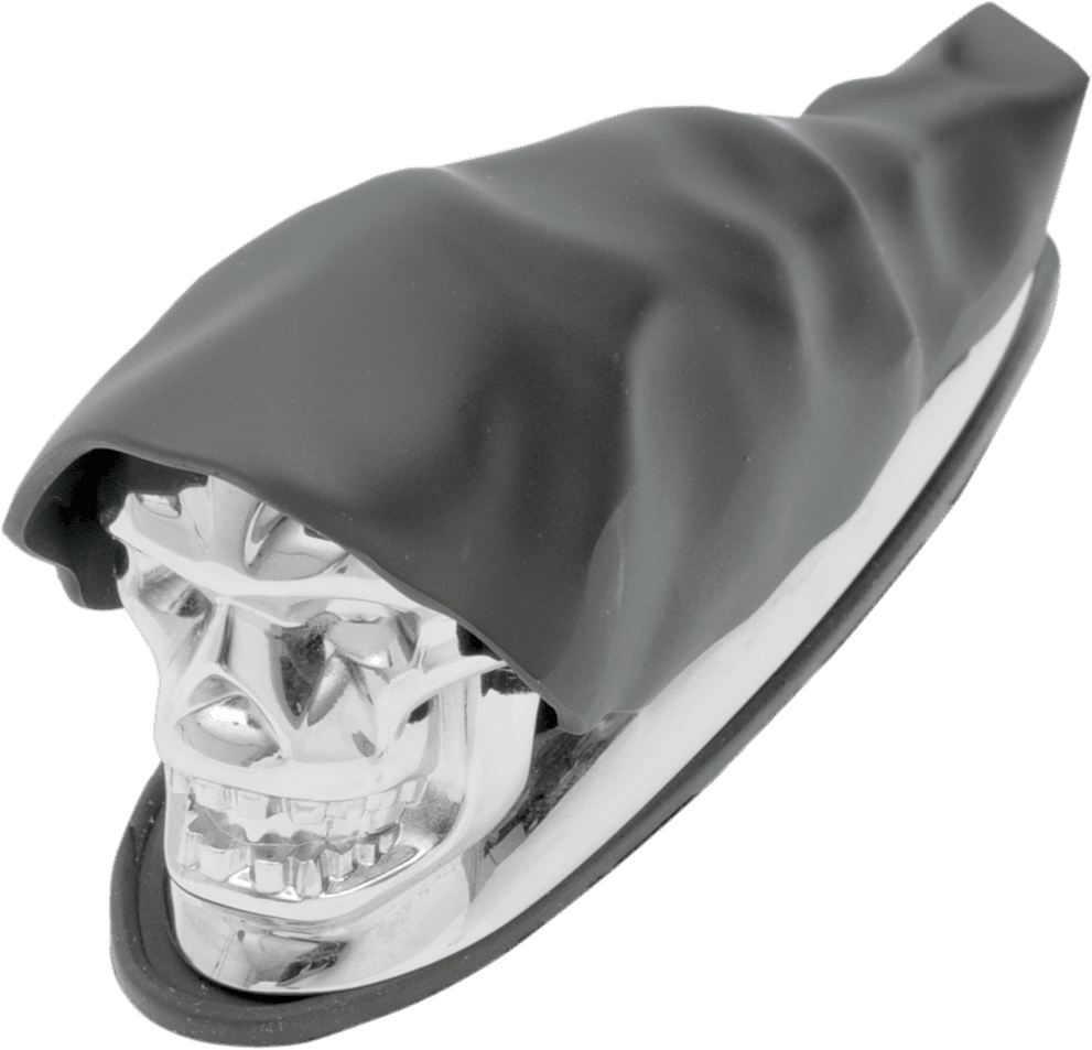 Shrouded Skull Fender Ornament