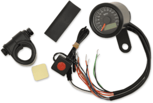 1-7/8" Programmable Imperial Speedometer with Indicator Lights