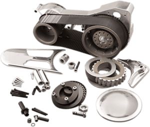 3" Electric Start 8mm Belt Drive with Lock-Up Clutch