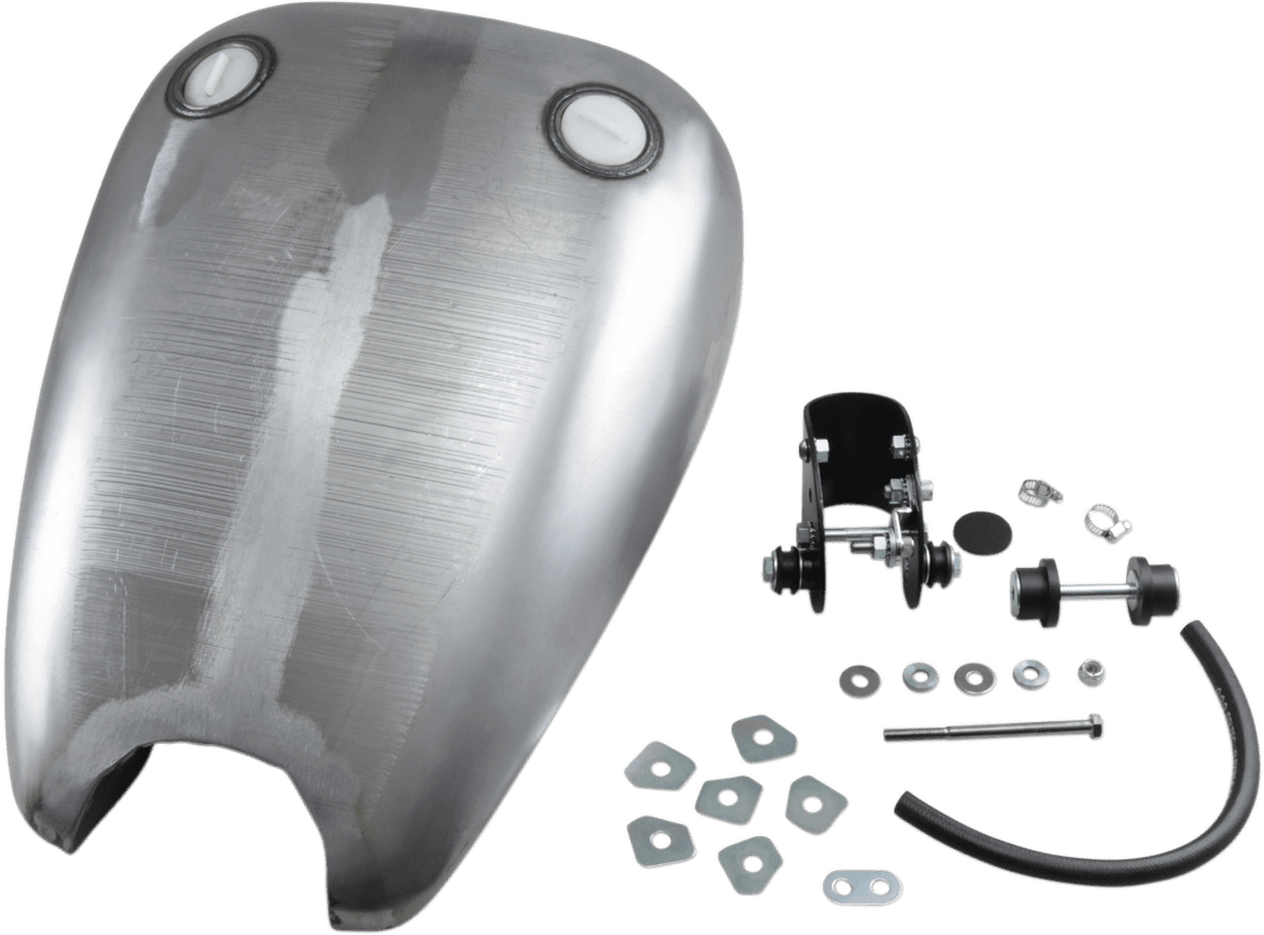 Extended Smooth-Top QuickBob&trade; Rubber-Mount Gas Tank