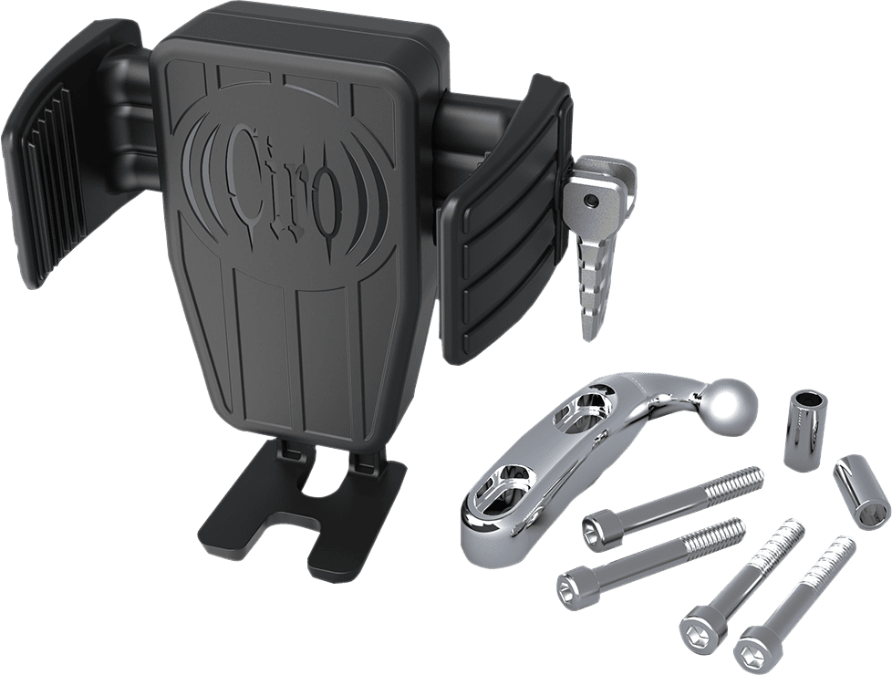 Cybercharger™ Phone Holder with Wireless Fast Charger and Perch Mount